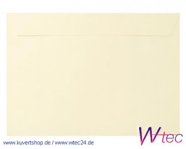 Vollfarbige C5-Kuverts in Hellchamois, Haftklebend, ohne Fenster (100 Kuverts = 58,00 EURO)