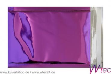 Folien-Versandtasche in C3 - Violett glänzend, mit Haftklebung  (100 Kuverts = 98,00 EURO)