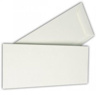 Sonderformat-Versandtasche 125 x 312 mm, 120 gr. Cremeweiss, ohne Fenster (500 Kuverts = 82,25 EURO)