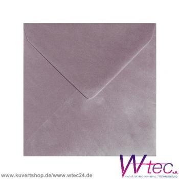 Lila (Violett) Glitzer-Effekt-Umschlag in 155x155 (100 Kuverts = 59,00 EURO)