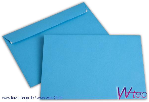 C5 Colorpapierkuverts in Intensivblau ohne Fenster (500 Kuverts = 90,50 EURO)