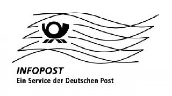 C6/5 Kuvertiermaschinenhüllen mit Aufdruck: "Infopost & Entgeltwelle" mit Fenster (4.000 Kuverts = 112,00 EURO)