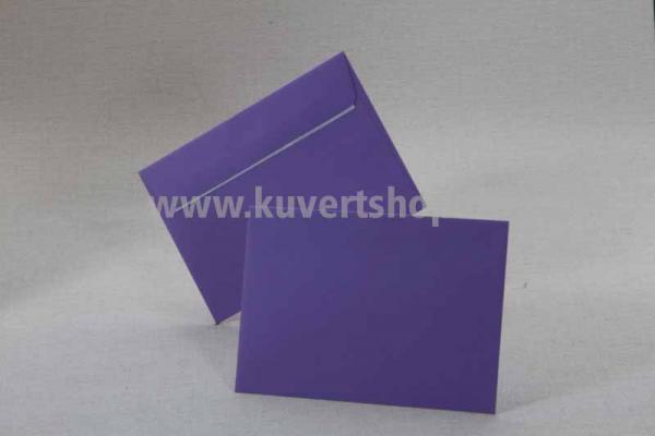 Clariana-Kuverts in Violett / Flieder,