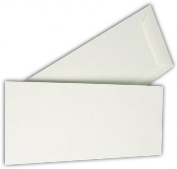 Sonderformat-Versandtasche 125 x 312 mm, 120 gr. Cremeweiss, ohne Fenster (500 Kuverts = 82,25 EURO)