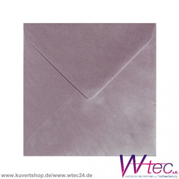 Lila (Violett) Glitzer-Effekt-Umschlag in 155x155 (100 Kuverts = 59,00 EURO)